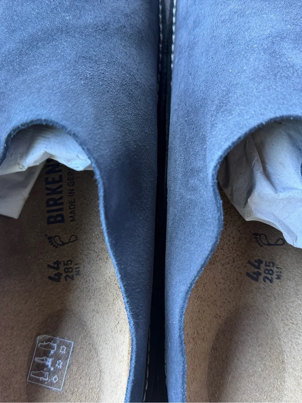 Birkenstock Zermatt Premium Midnight Suede Clogs Men 11 EU 44 Regular